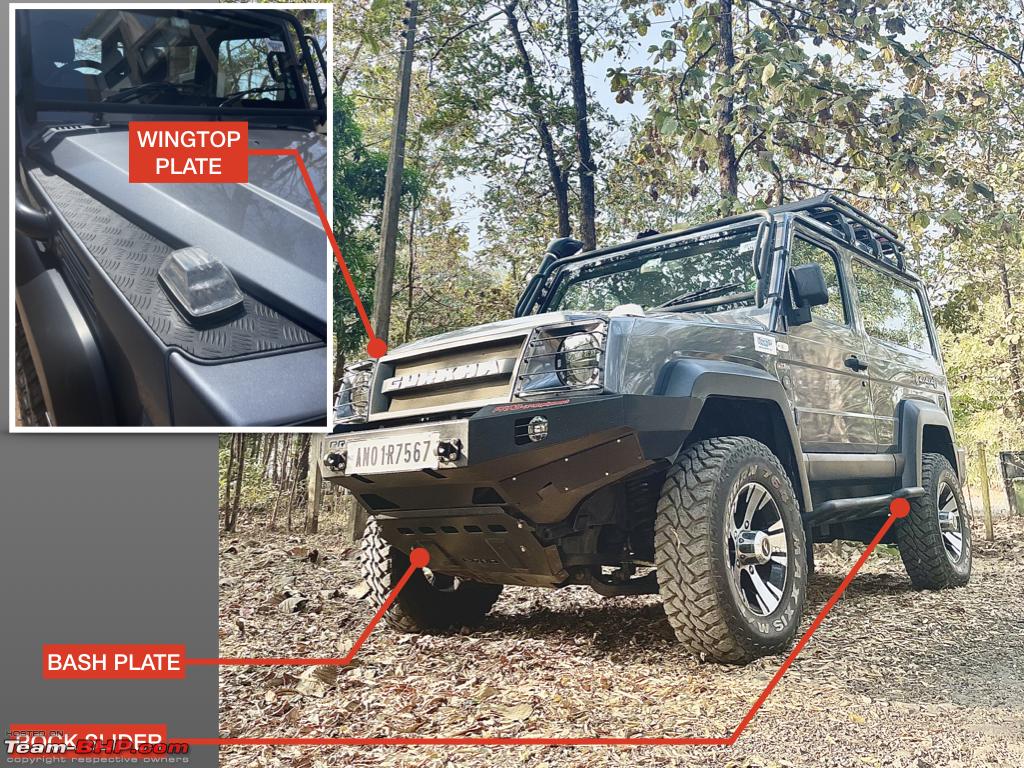 Did 21 modifications to my 2021 Force Gurkha: Gains & side effects, Indian, Member Content, 2021 Force Gurkha, off-roading, Modifications