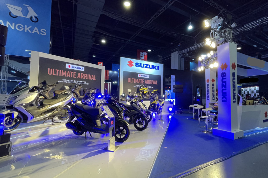 burgman street, makina moto show, suzuki, v-strom 1050de, suzuki’s back-to-back launch at makina moto show