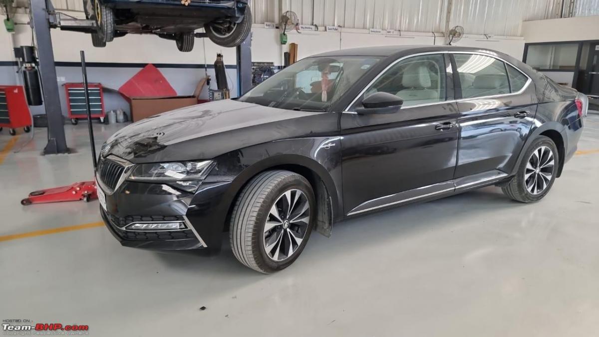 Struggled with cashless repair for my Superb: Skoda helps resolve issue, Indian, Member Content, Skoda India, Skoda Superb, Accident, repair, insurance claims.