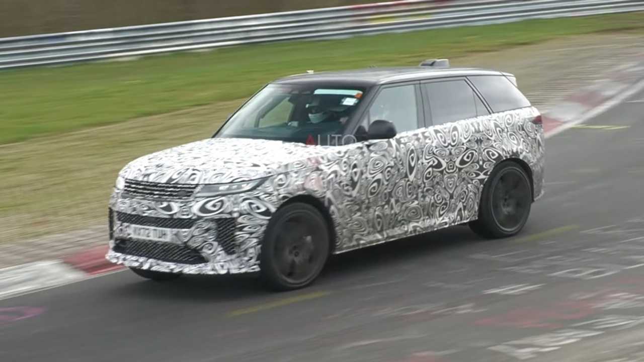 2024 Land Rover Range Rover Sport SV on Nurburgring