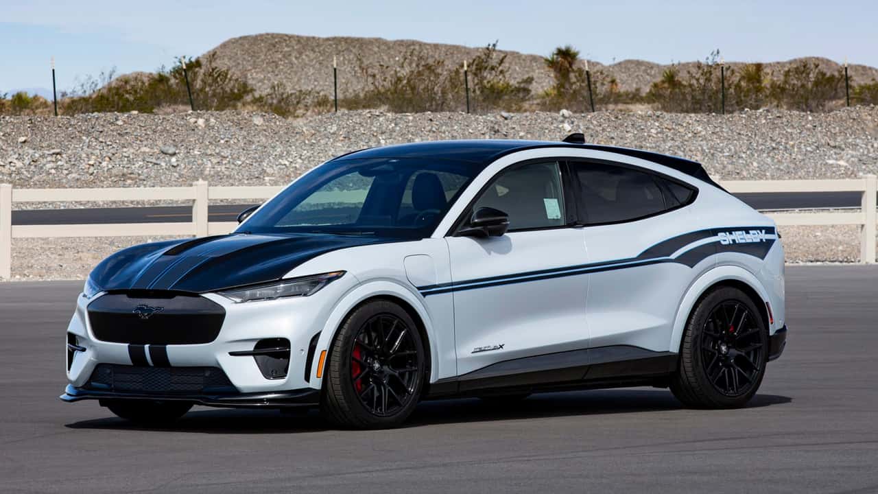 2023 shelby mustang mach-e gt debuts as tuner's first production ev