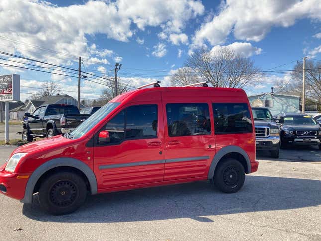 at $12,995, could you connect with this 2012 ford transit connect?