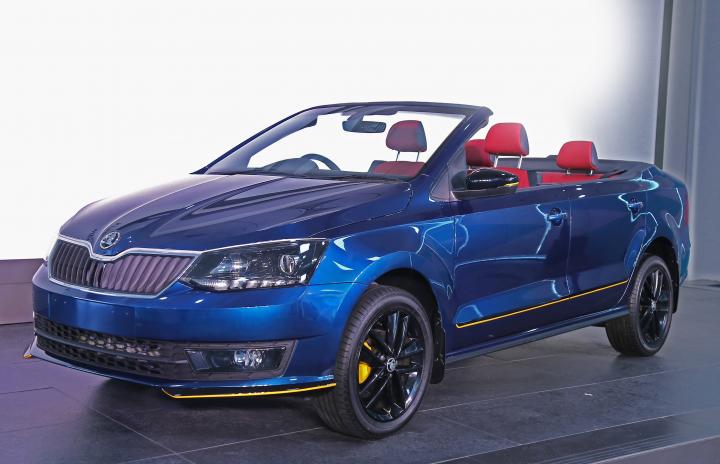Skoda VW Academy students modify a Rapid into a convertible, Indian, Skoda, Other, Rapid, Convertible, Modifications