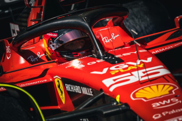 AzerbaijanGP, Ferrari, Sainz