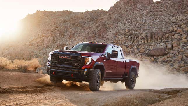 Image for article titled 2024 GMC Sierra 2500 HD AT4X: This Is It