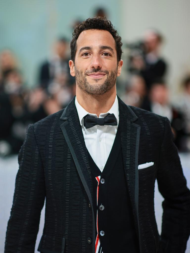 Daniel Ricciardo stunned at The Met Gala. Picture: Dimitrios Kambouris/Getty Images for The Met Museum/Vogue, Sport, Motorsport, Formula One, FI superstar Daniel Ricciardo attends first Met Gala in the US