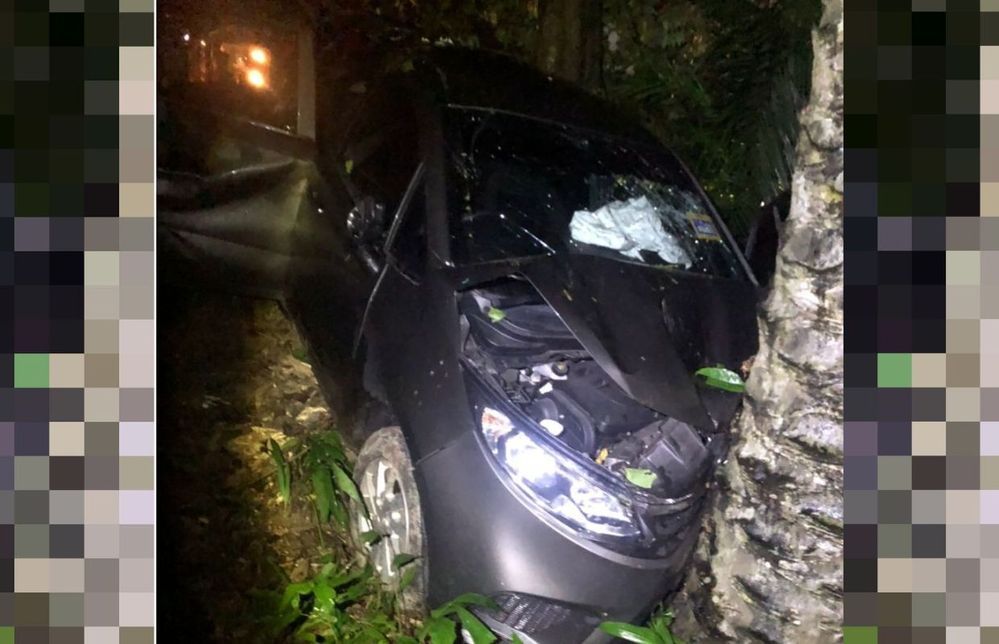 auto news, proton, proton iriz, asean ncap, iriz accident tree, proton iriz proves 5-star asean ncap rating as all occupants emerge with minor injuries after car plunges down hillside into a tree