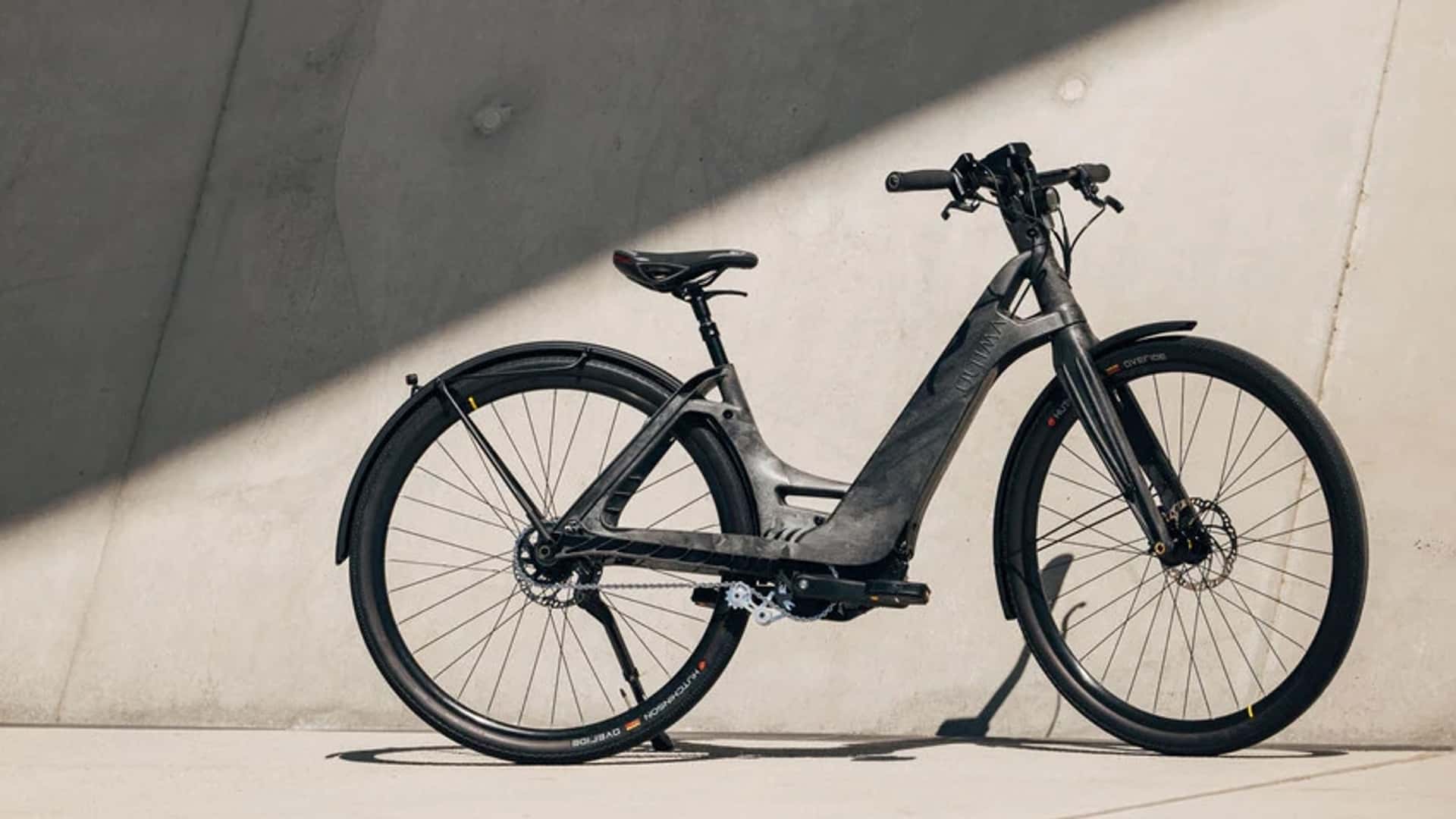 new french e-bike has a frame made from recycled materials