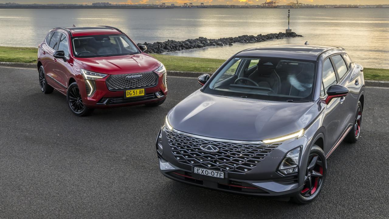 Sales of Chinese cars such as the Chery Omoda 5 and Haval Jolion have boomed. Picture: Mark Bean, Electric vehicles are gaining a foothold in the local market. Picture: Thomas Wielecki., Technology, Motoring, Motoring News, April new-car sales: Toyota struggles, Tesla surges