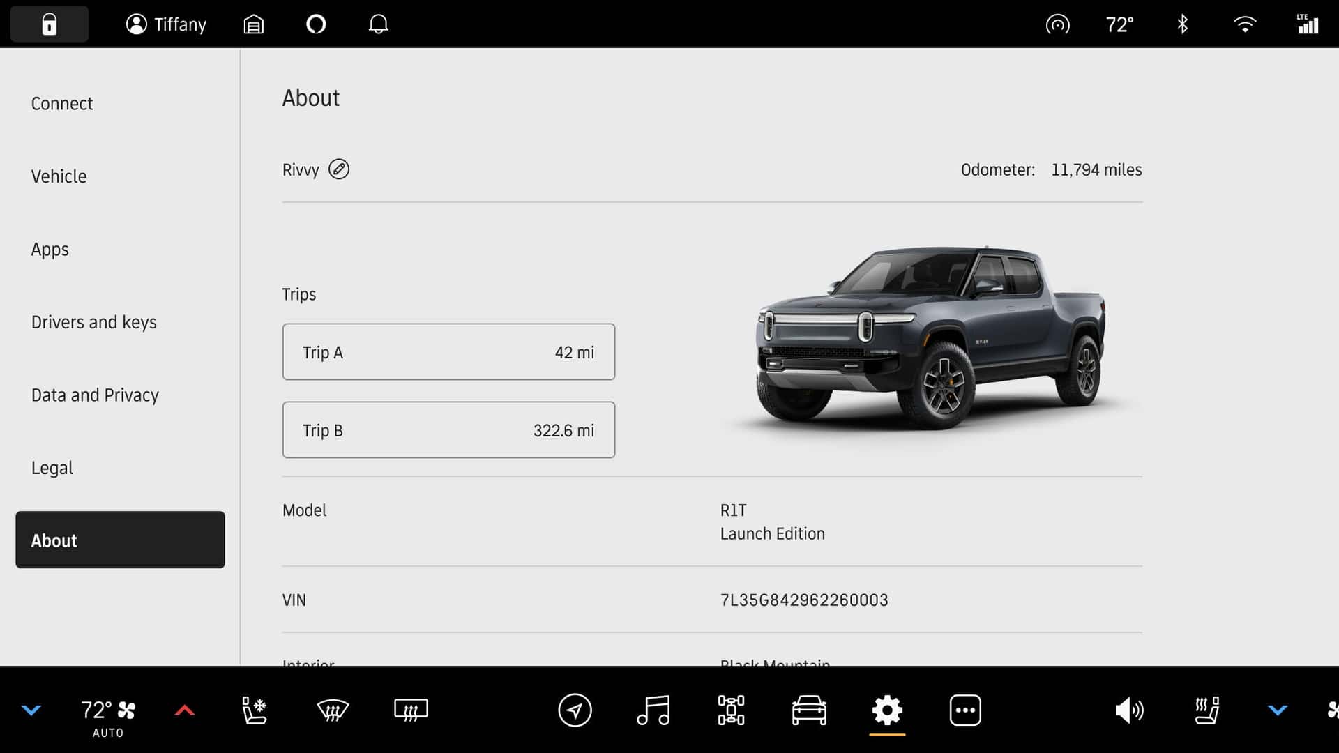 rivian adds drive cam, charge limit slider via software update