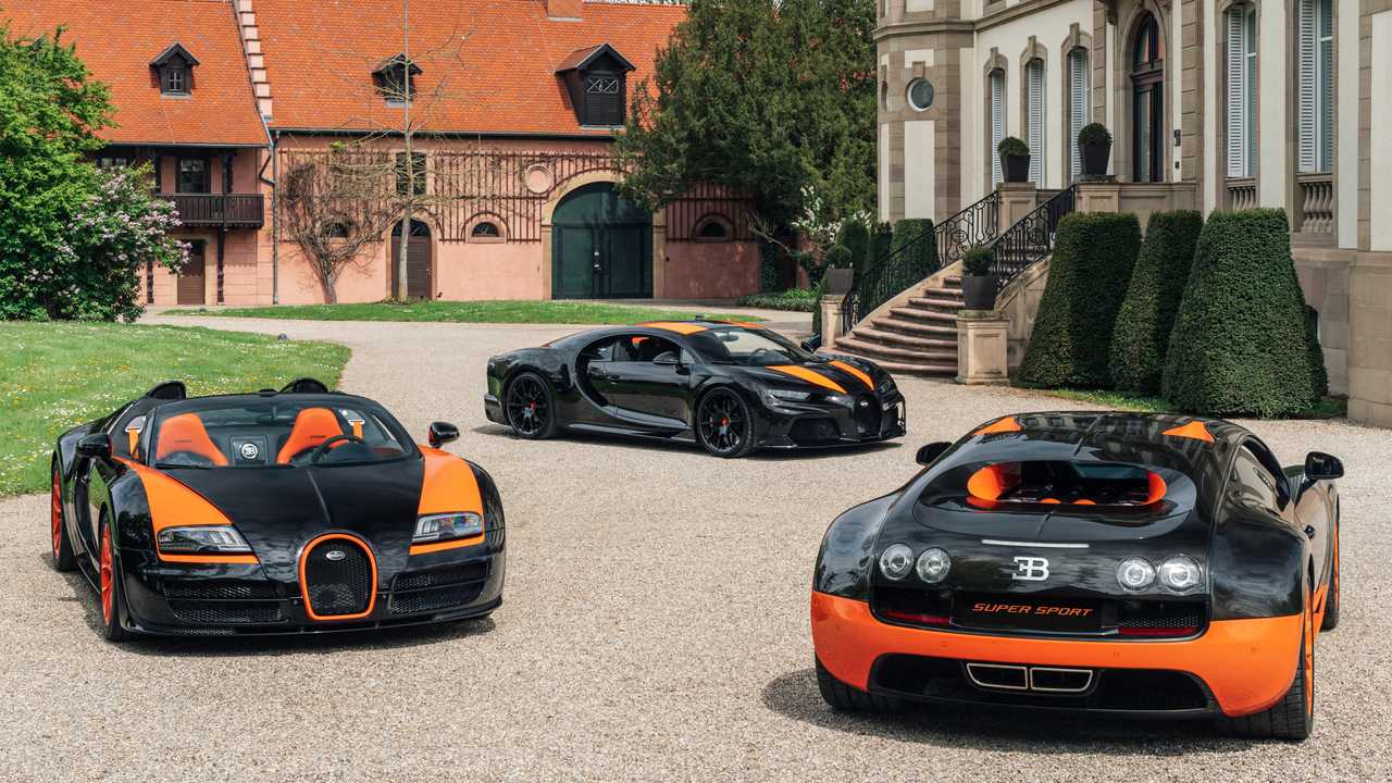 bugatti owner has all three record-breaking cars