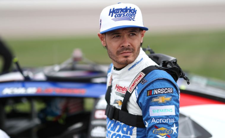 Larson Fitted For Indy 500 Seat