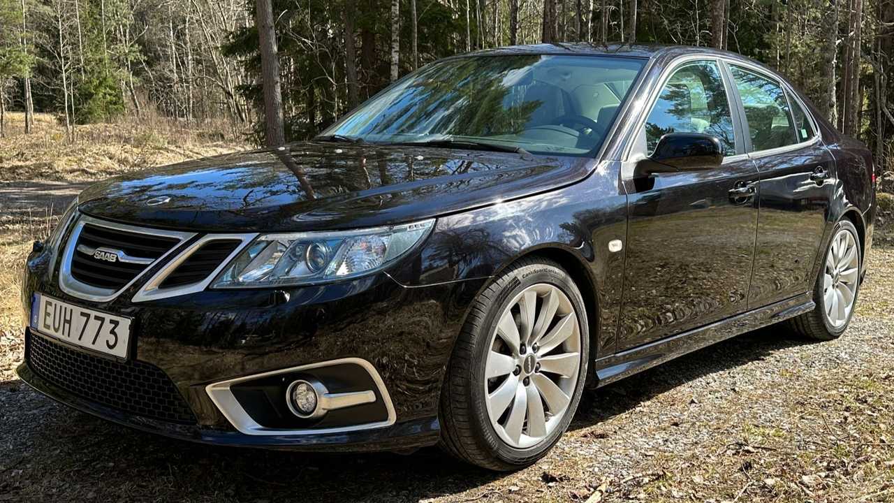 rare 2014 saab 9-3 aero turbo4 built by nevs comes up for auction