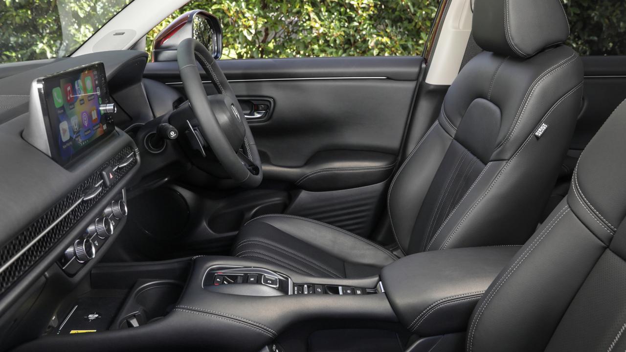 The Honda ZR-V will have a well appointed interior., The ZR-V will have a premium price., Honda’s new ZR-V will land in showrooms this month., Technology, Motoring, Motoring News, 2023 Honda ZR-V Australian prices revealed