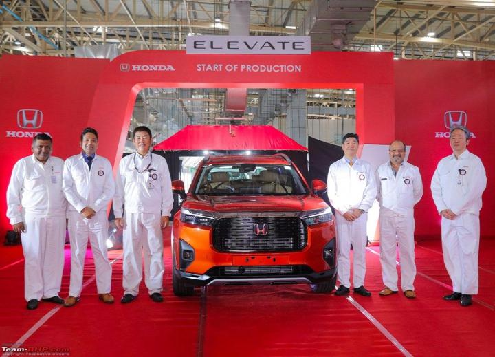 Honda Elevate production begins in India ahead of launch, Indian, Honda, Launches & Updates, Elevate, Vehicle Production, Local Production