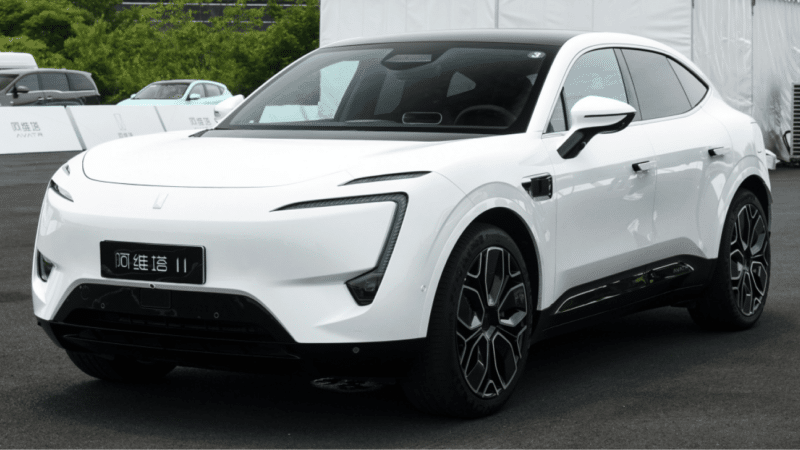 ev, report, avatr 12 electric sedan from changan, catl and huawei exposed with 578 hp