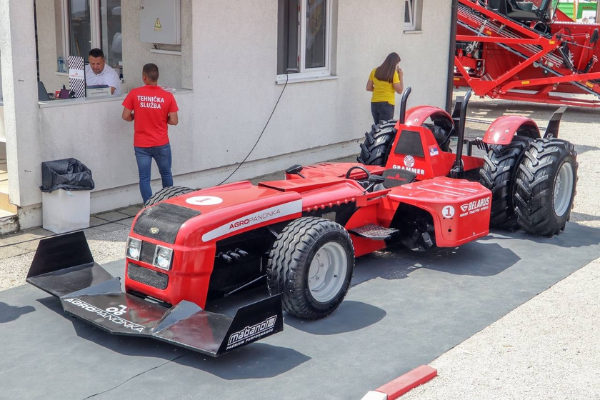 off-road, offbeat, formula 1 car made from tractor parts allegedly has 174-mph top speed