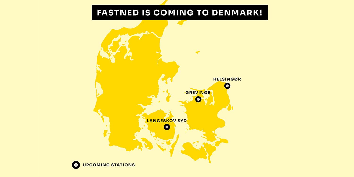 charging stations, denmark, fastned, vejdirektoratet, fastned enters the scandinavian market via denmark
