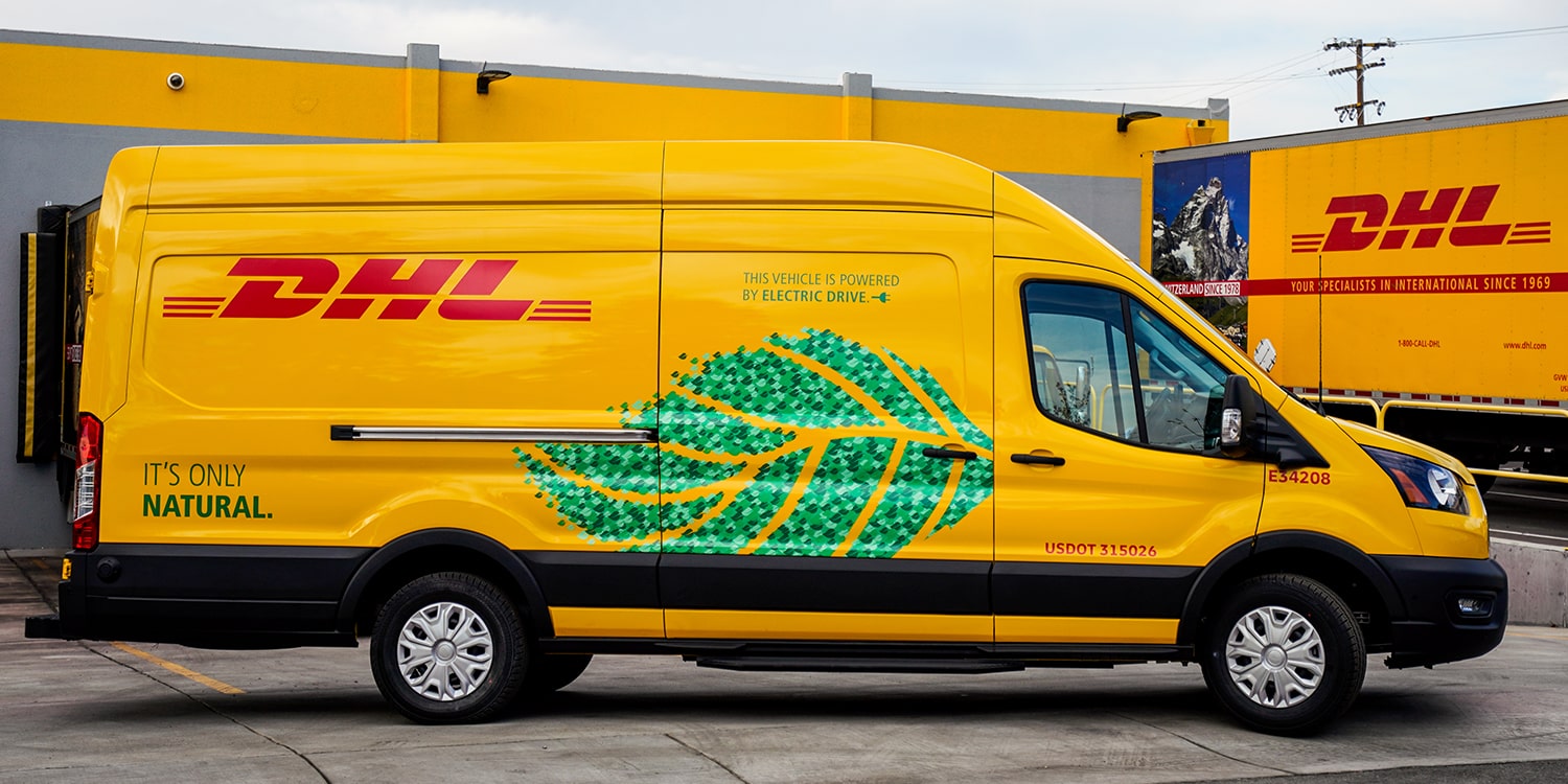 charging stations, electric transporters, powerflex system, powerflex installs over 400 chargers for dhl express us