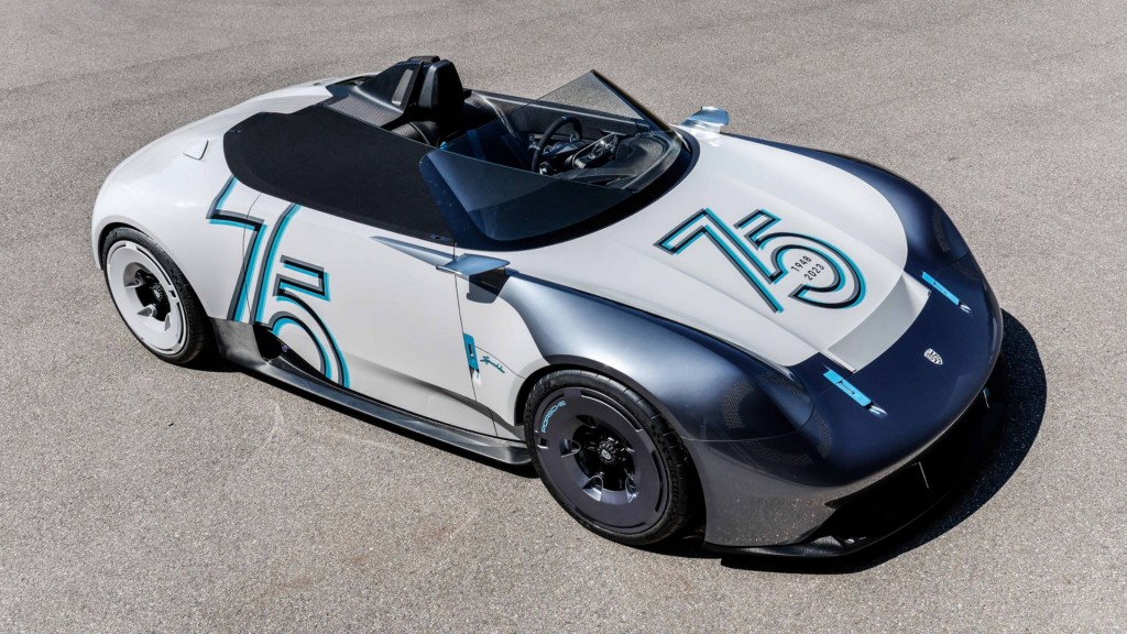 autos porsche, porsche vision 357 speedster unveiled at goodwood