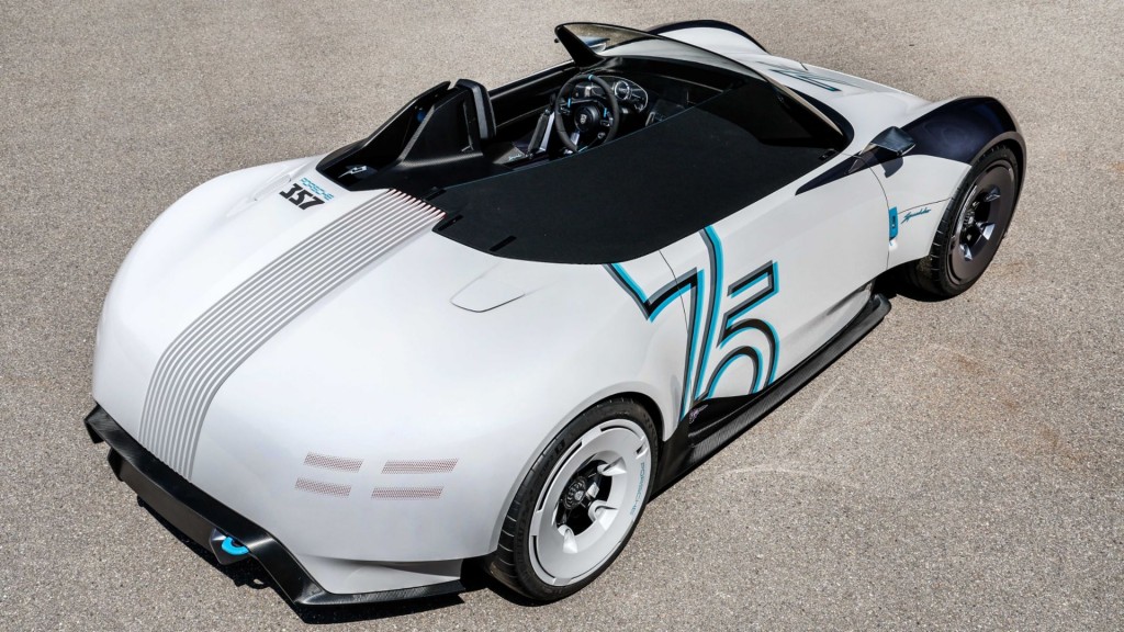 autos porsche, porsche vision 357 speedster unveiled at goodwood