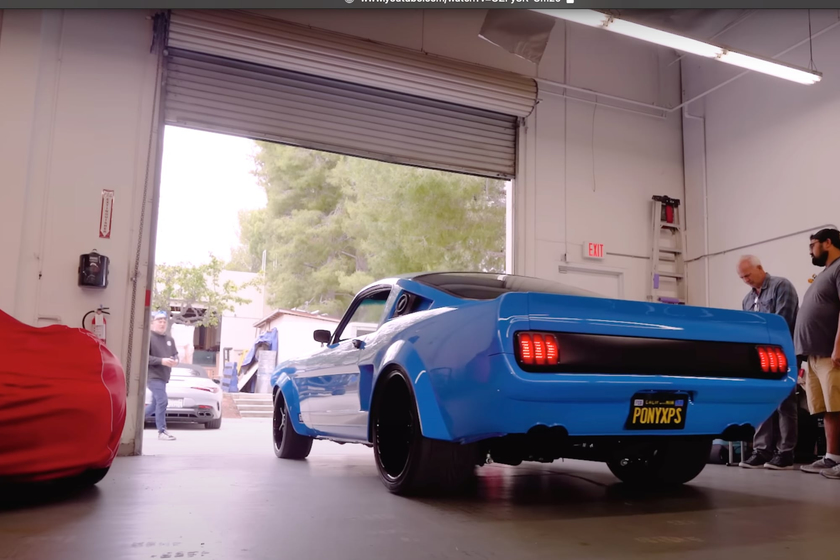 video, 600-hp rockstar-owned widebody mustang was inspired by porsche colors