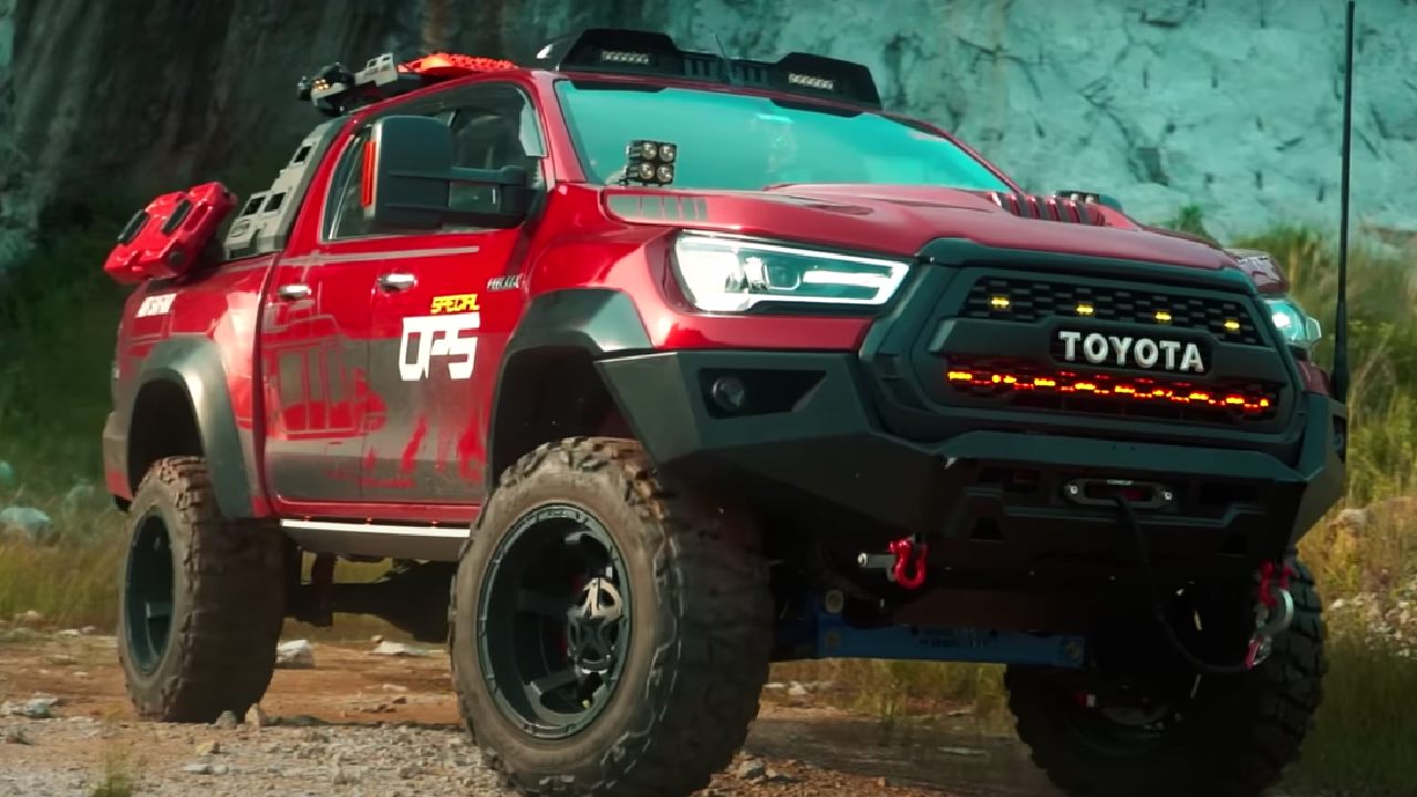 Here’s India’s Most BADASS Toyota Hilux Monster Truck