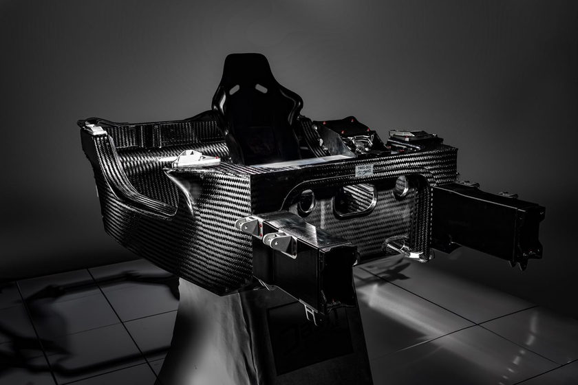 technology, supercars, motorsport, goodwood festival of speed, off-the-shelf carbon chassis is supercar solution with f1 tech