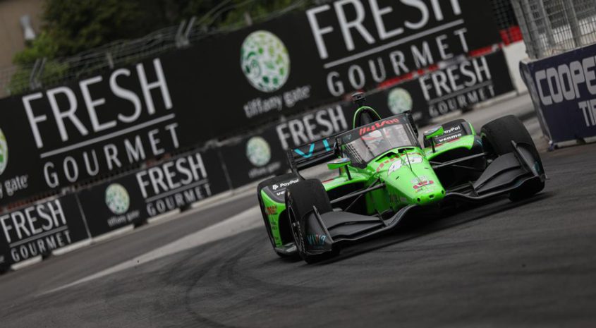 Lundgaard Paces Chaotic IndyCar Qualifying In Toronto