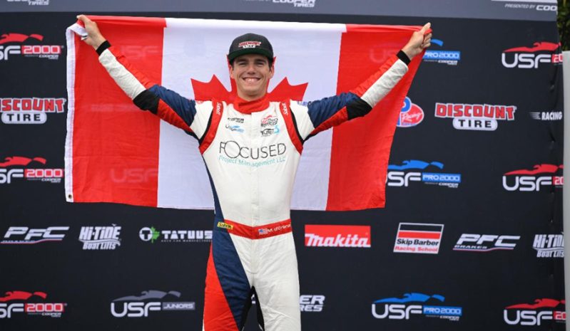 d’Orlando Slithers To USF Pro 2000 Victory In Toronto