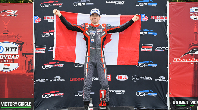 Christodoulou Wins On Home Soil In USF2000