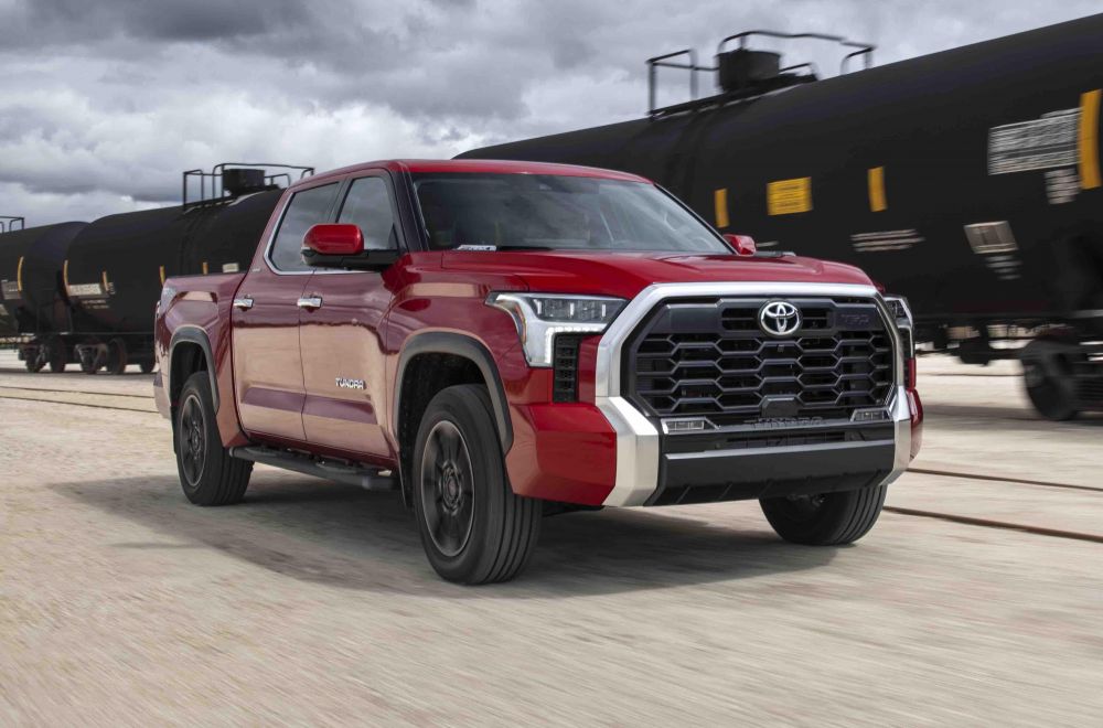 toyota's ford f-150 rival spied on australian roads