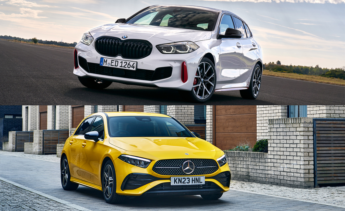 bmw 1 series, mercedes-benz, mercedes-benz a-class, new mercedes-benz a200 vs bmw 128ti – which is the better buy