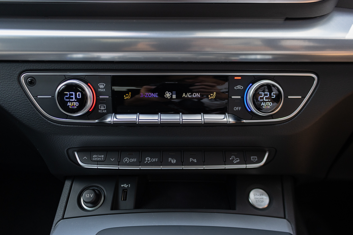 2023 Audi Q5 Sportback 2.0 40TFSI Singapore - Air-conditioning controls
