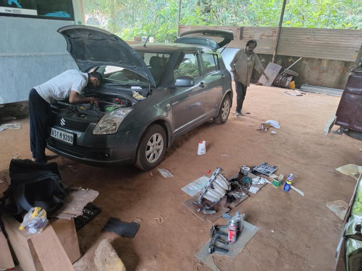 My Swift: Periodic maintenance including EGR & throttle body cleaning, Indian, Member Content, Maruti Swift, Hatchback, Petrol, Maintenance
