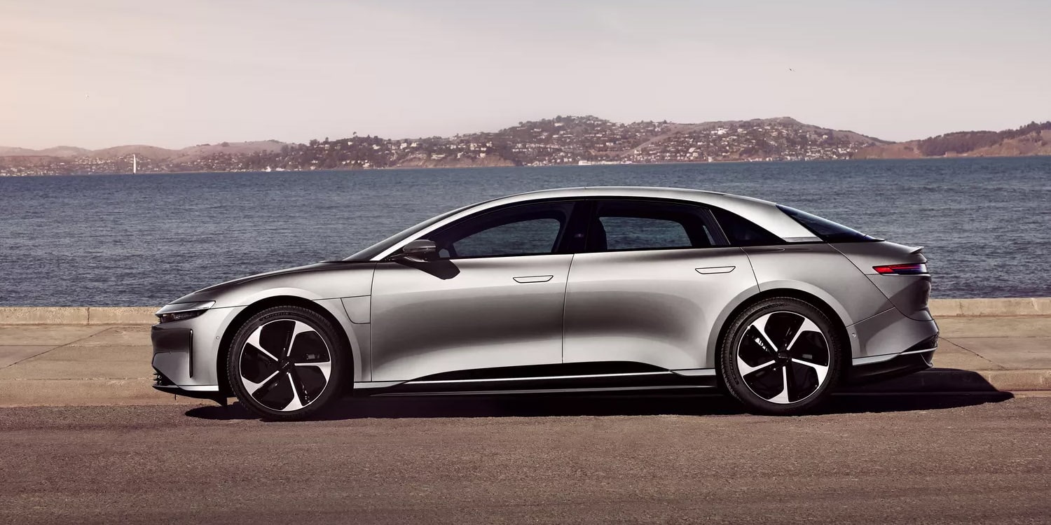 data, lucid air, lucid motors, startup, production and deliveries decline slightly for lucid
