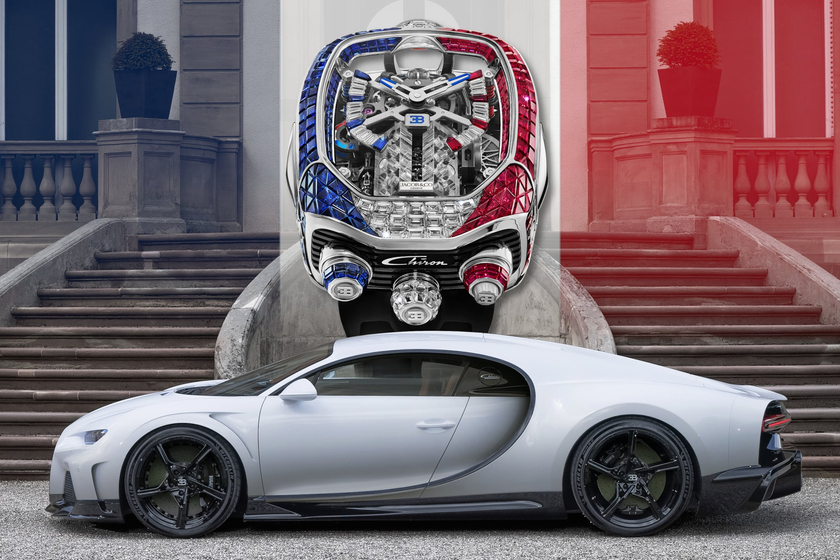 supercars, offbeat, bugatti's latest chiron-inspired timepiece is a million-dollar tribute to molsheim