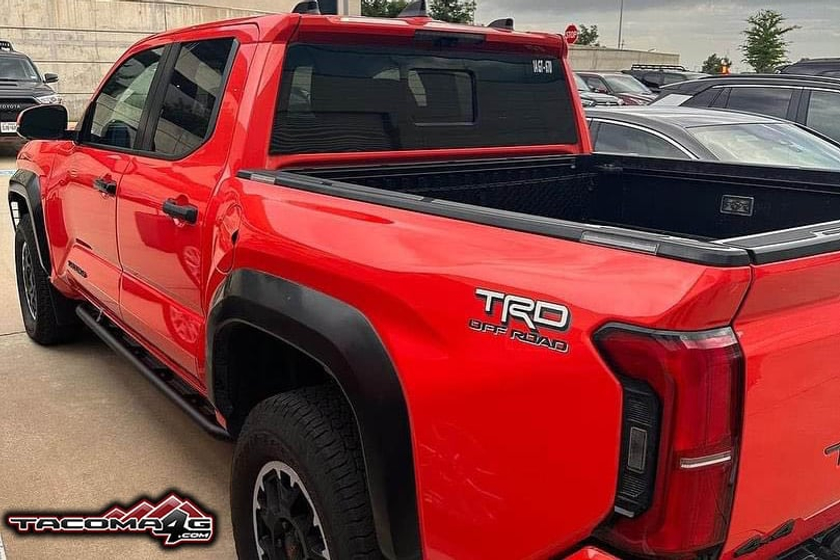 trucks, toyota tacoma trd off-road spotted for the first time