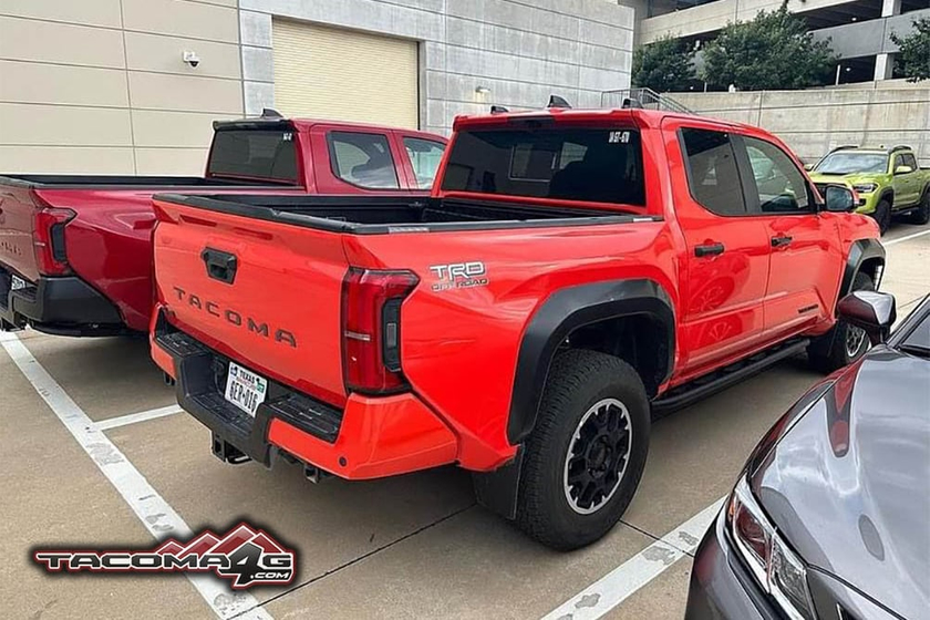 trucks, toyota tacoma trd off-road spotted for the first time