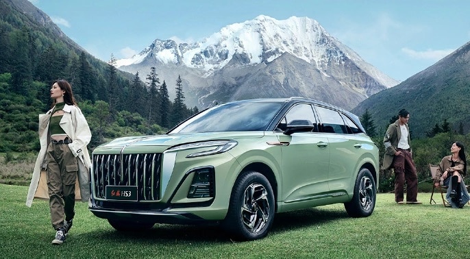 ice, ice’s are not dead in china: hongqi hs3 suv hit the market for 20,300 usd