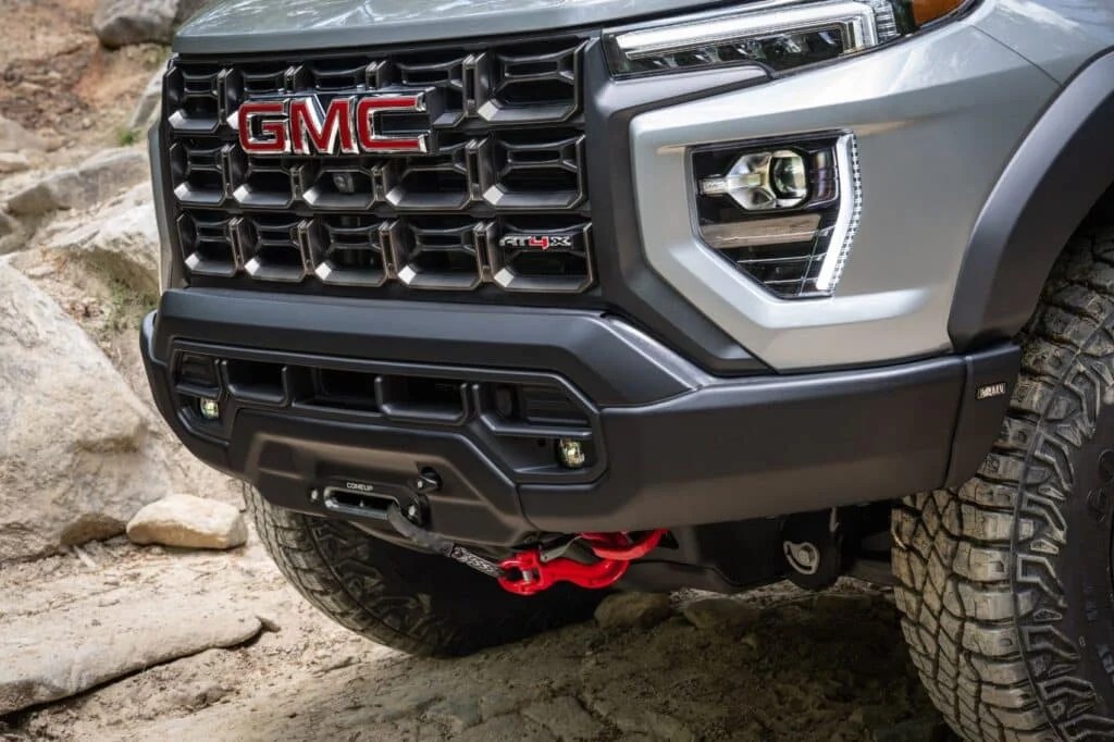 2024 gmc canyon at4x aev edition to feature big tires, upgraded off-road hardware, ultifi software & more