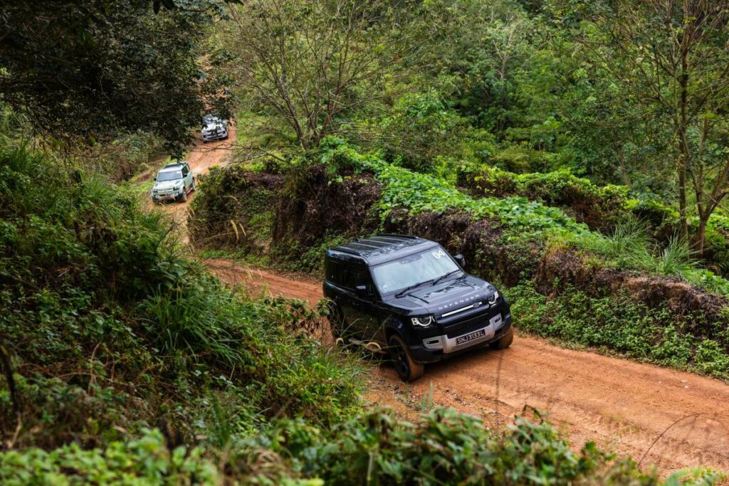 off the beaten track with the land rover defender