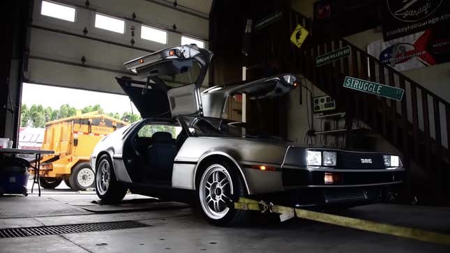 Image for article titled This Supercharged LS-Powered DeLorean Is What The Car Always Should Have Been
