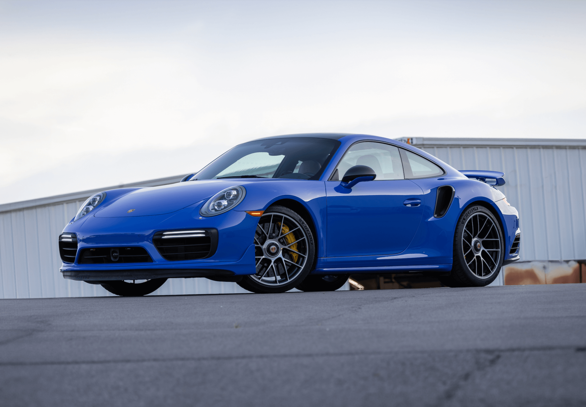 handpicked, sports, american, news, newsletter, highlights, muscle, client, classic, modern classic, europe, features, luxury, trucks, celebrity, off-road, german, pcarmarket is selling a 2018 porsche 991 turbo in paint to sample maritime blue