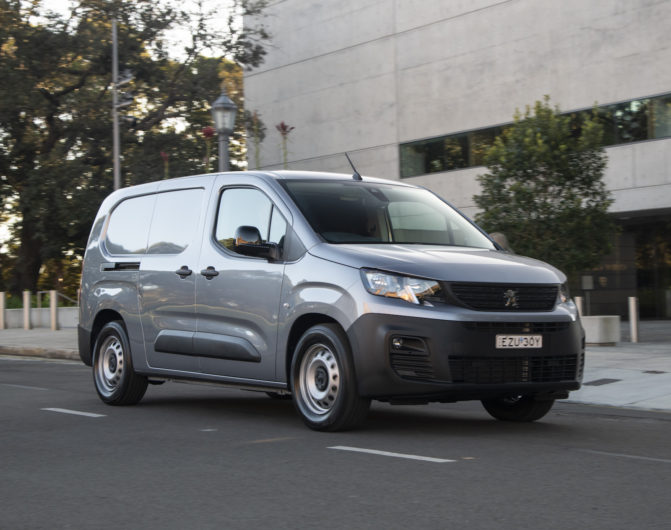 peugeot e-partner lands in australia with $59,990 price tag