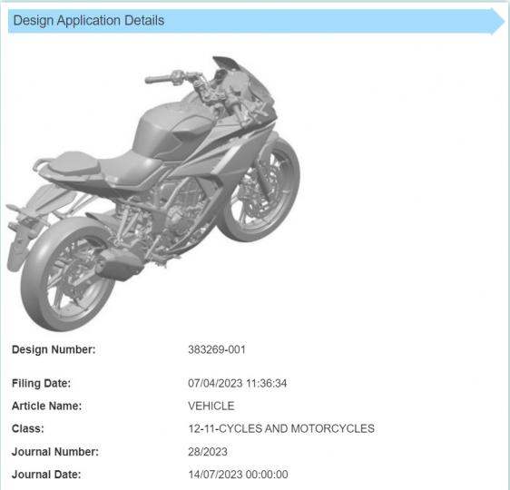 Hero Karizma XMR design patent leaked ahead of launch, Indian, 2-Wheels, Scoops & Rumours, Hero MotoCorp, Karizma ZMR, Karizma XMR, Patent