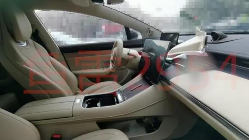 ev, report, lidar and 700-km range. aito eh3 sedan from chery and huawei spotted