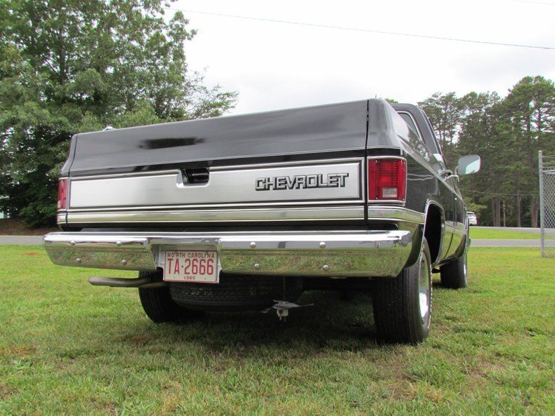 handpicked, trucks, american, news, newsletter, highlights, muscle, sports, client, classic, modern classic, europe, features, luxury, celebrity, off-road, german, gaa is selling a 1985 chevrolet c10 with just 148 miles- the seats even have the delivery plastic on them!