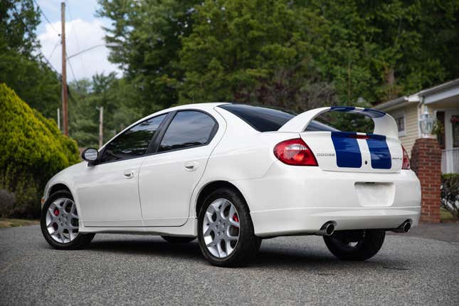someone might have paid too much for this low mileage dodge neon srt-4