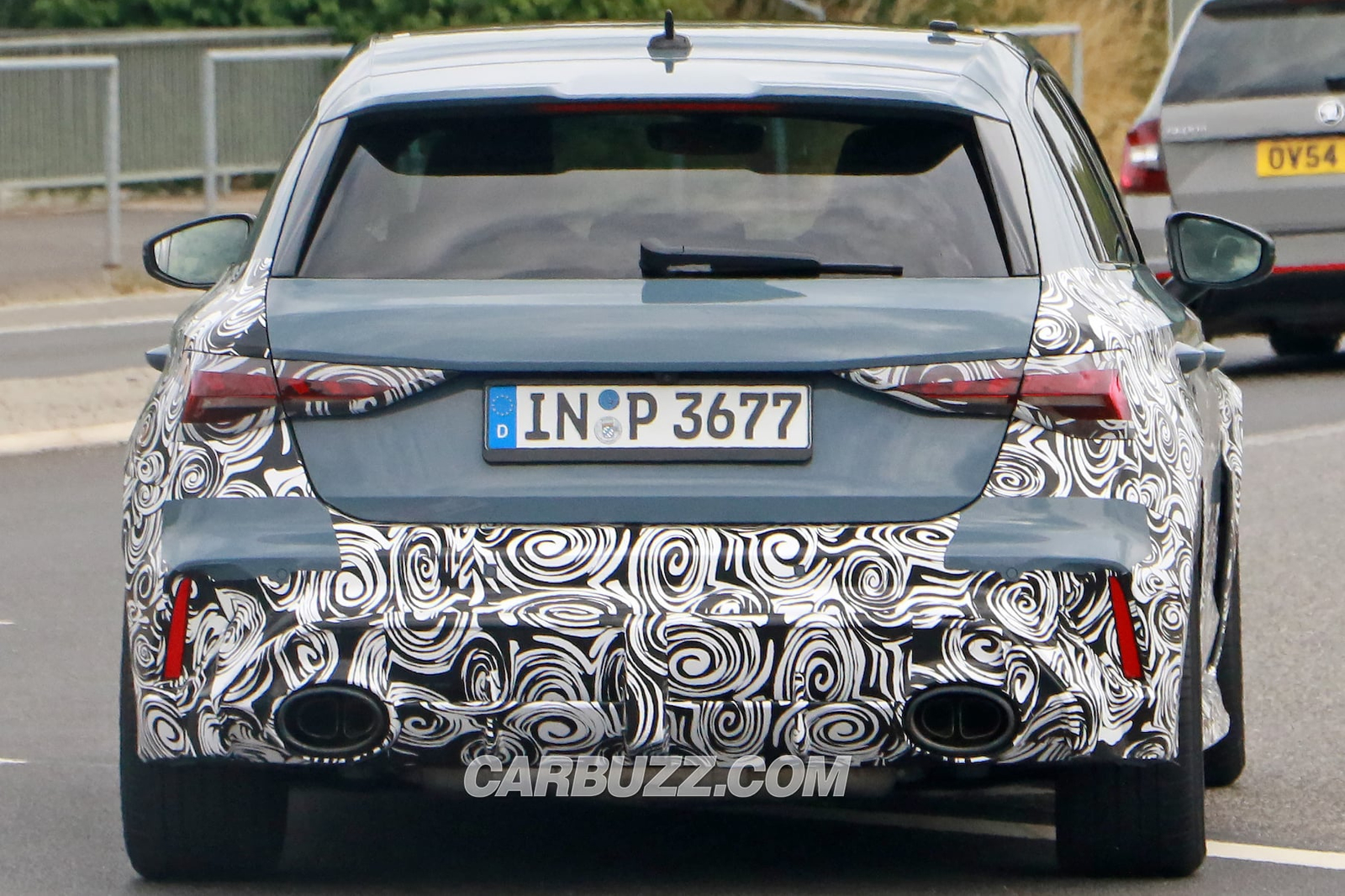 spy shots, sports cars, audi rs3 facelift spotted hiding heavy aesthetic updates